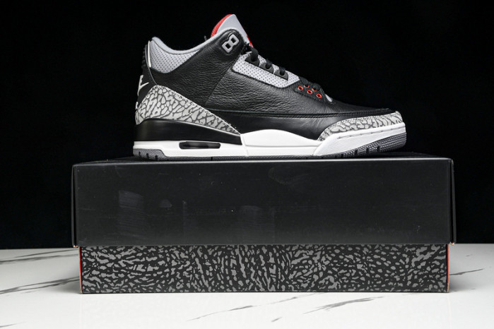 Air Jordan 3 OG “Black Cement” 2024 DN3707-010