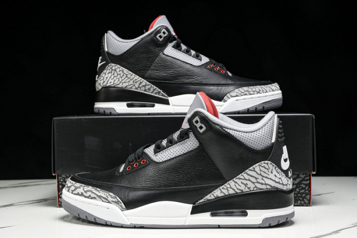 Air Jordan 3 OG “Black Cement” 2024 DN3707-010