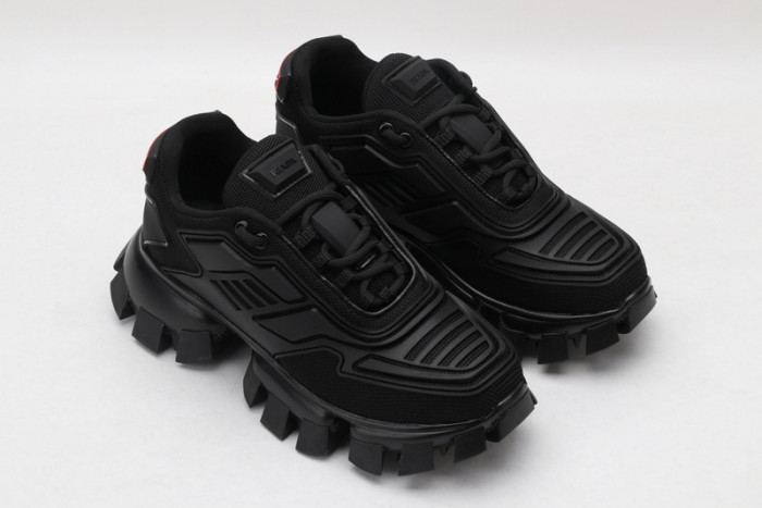 PRAD BLACK SNEAKERS