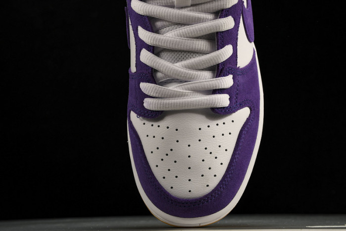 nike sb dunk low pro iso orange label court purple dv5464-500
