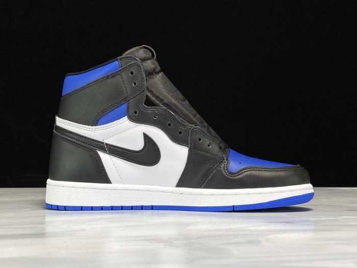air jordan 1 retro high black game royal - 555088-041