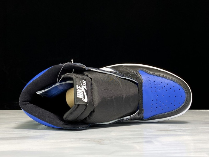 air jordan 1 retro high black game royal - 555088-041