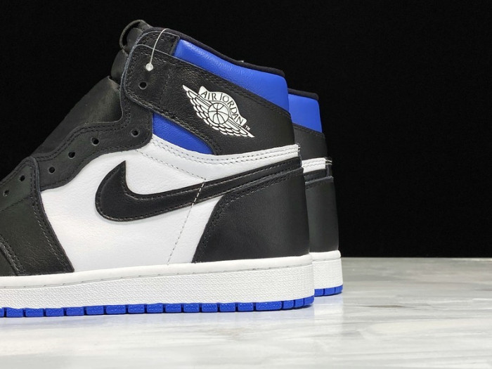 air jordan 1 retro high black game royal - 555088-041