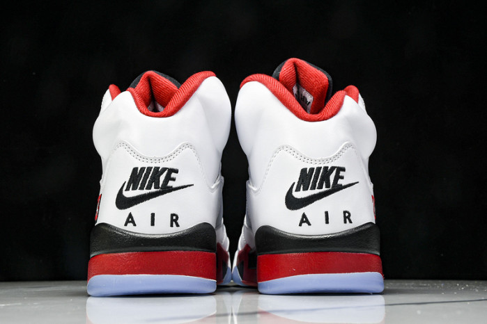 Air Jordan 5 “Fire Red Black Tongue” HQ7978-101