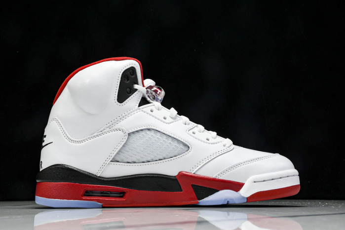 Air Jordan 5 “Fire Red Black Tongue” HQ7978-101