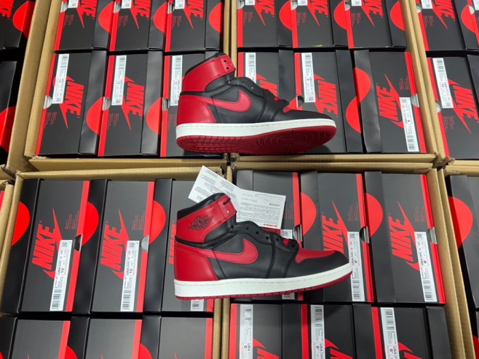 (2025) Air Jordan 1 High ’85 “Bred” Color: Black/Varsity Red-White HV6674-067