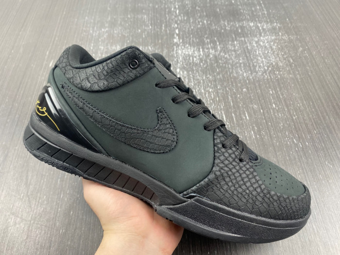 nike kobe 4 protro “black mamba” fq3544-001